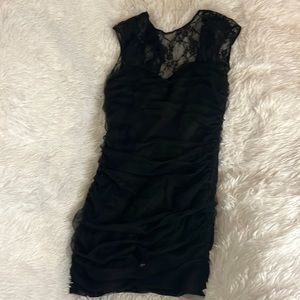 Black mini dress xs